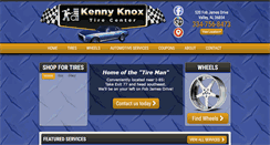 Desktop Screenshot of kennyknoxtire.com